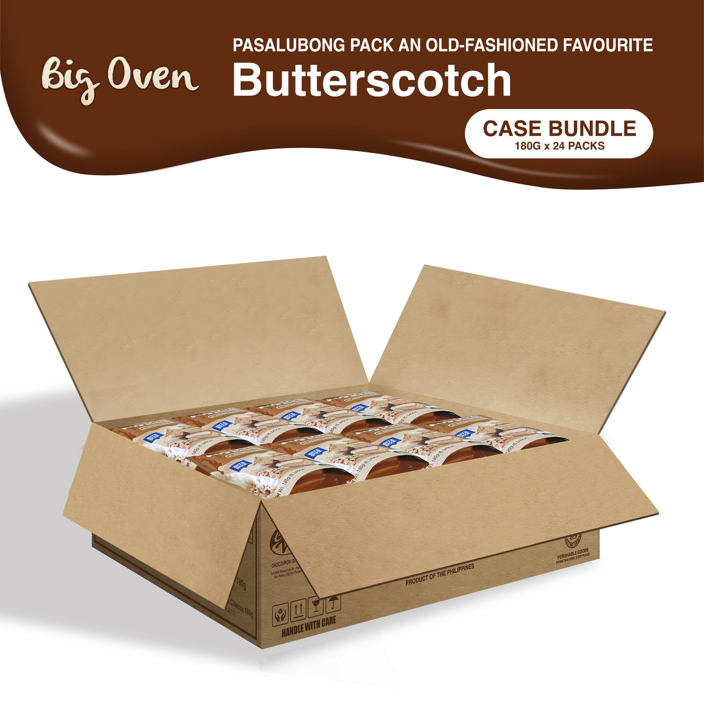 Pasalubong Pack Butterscotch 180G CASE BUNDLE