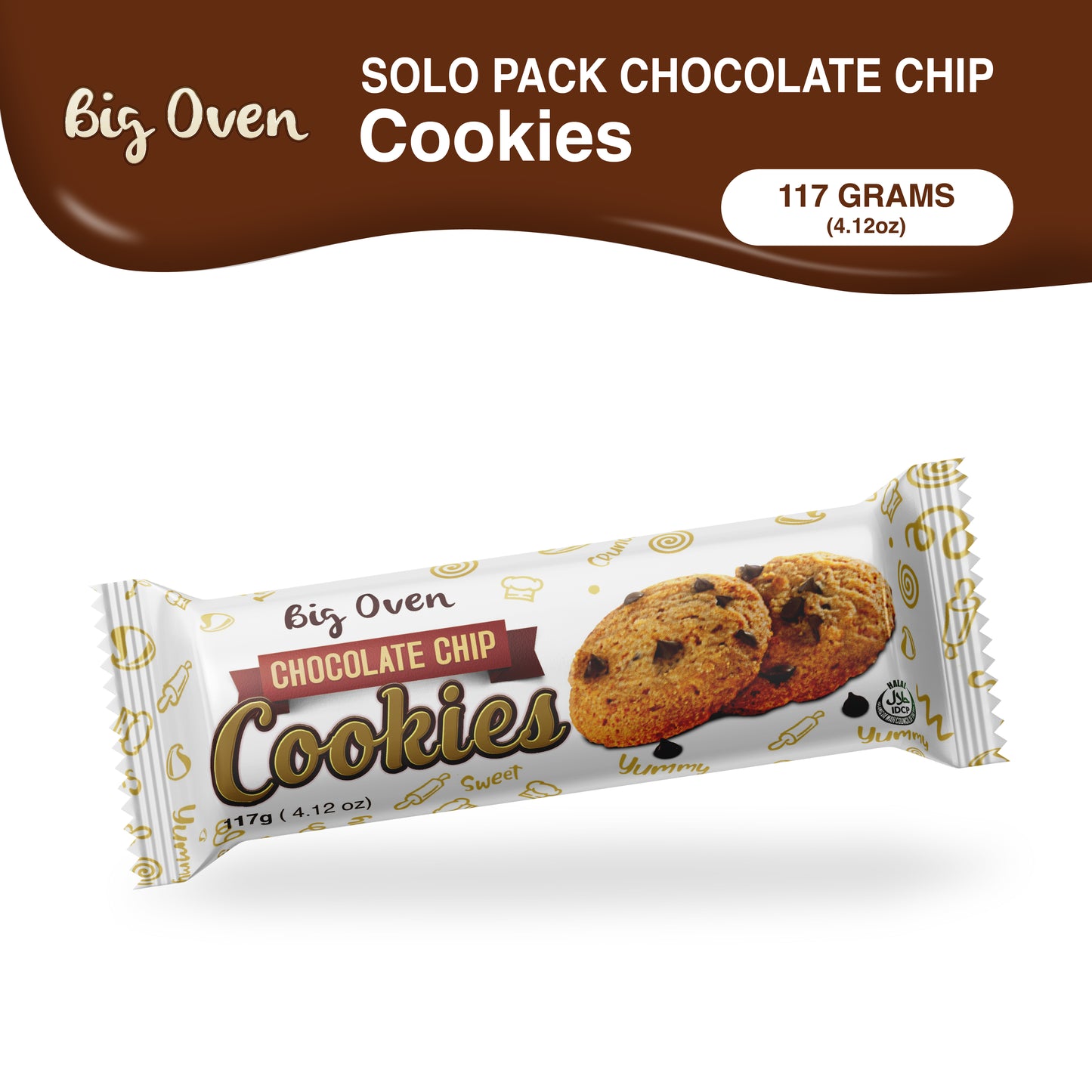 Solo Pack Chocolate Chip Cookies 117g