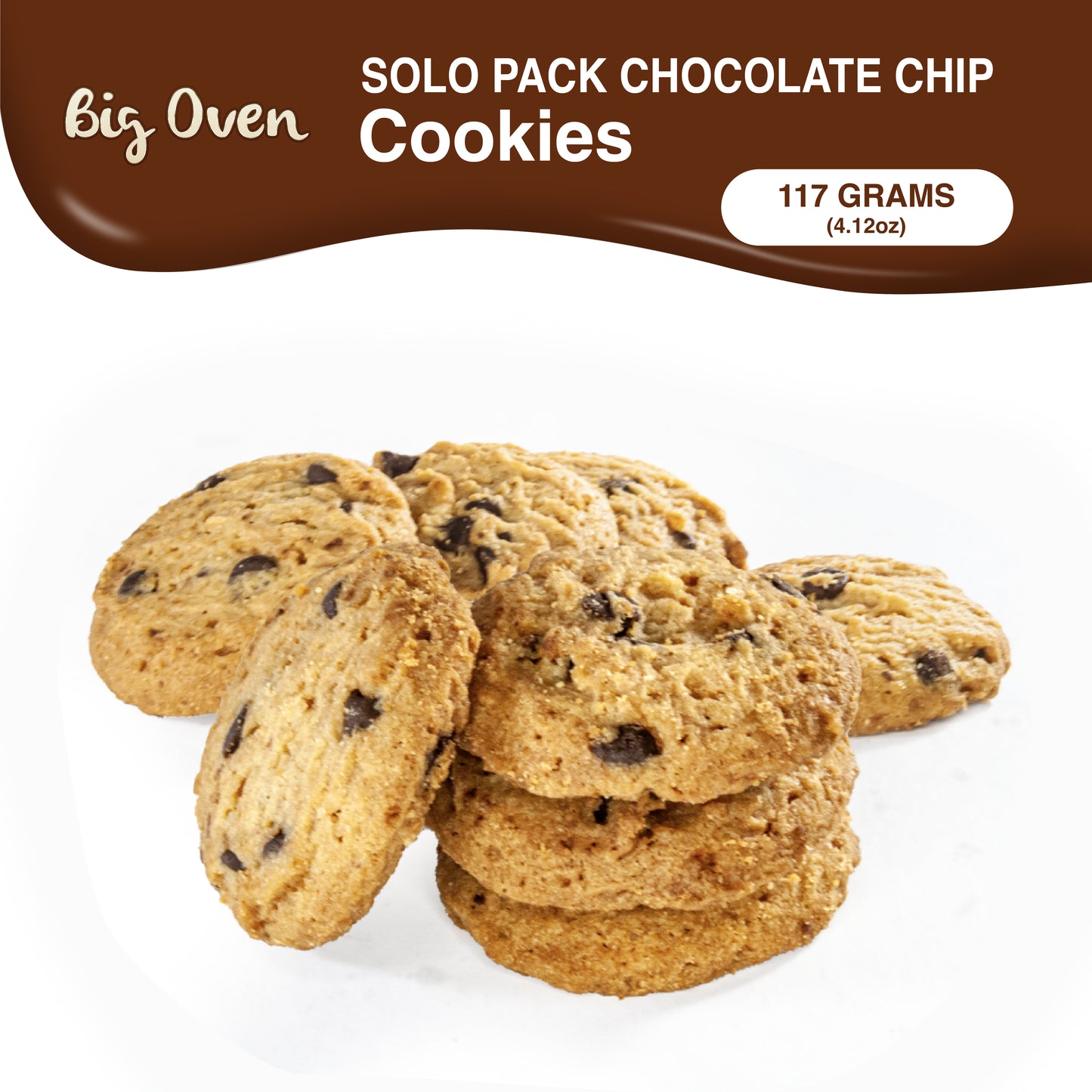 Solo Pack Chocolate Chip Cookies 117g