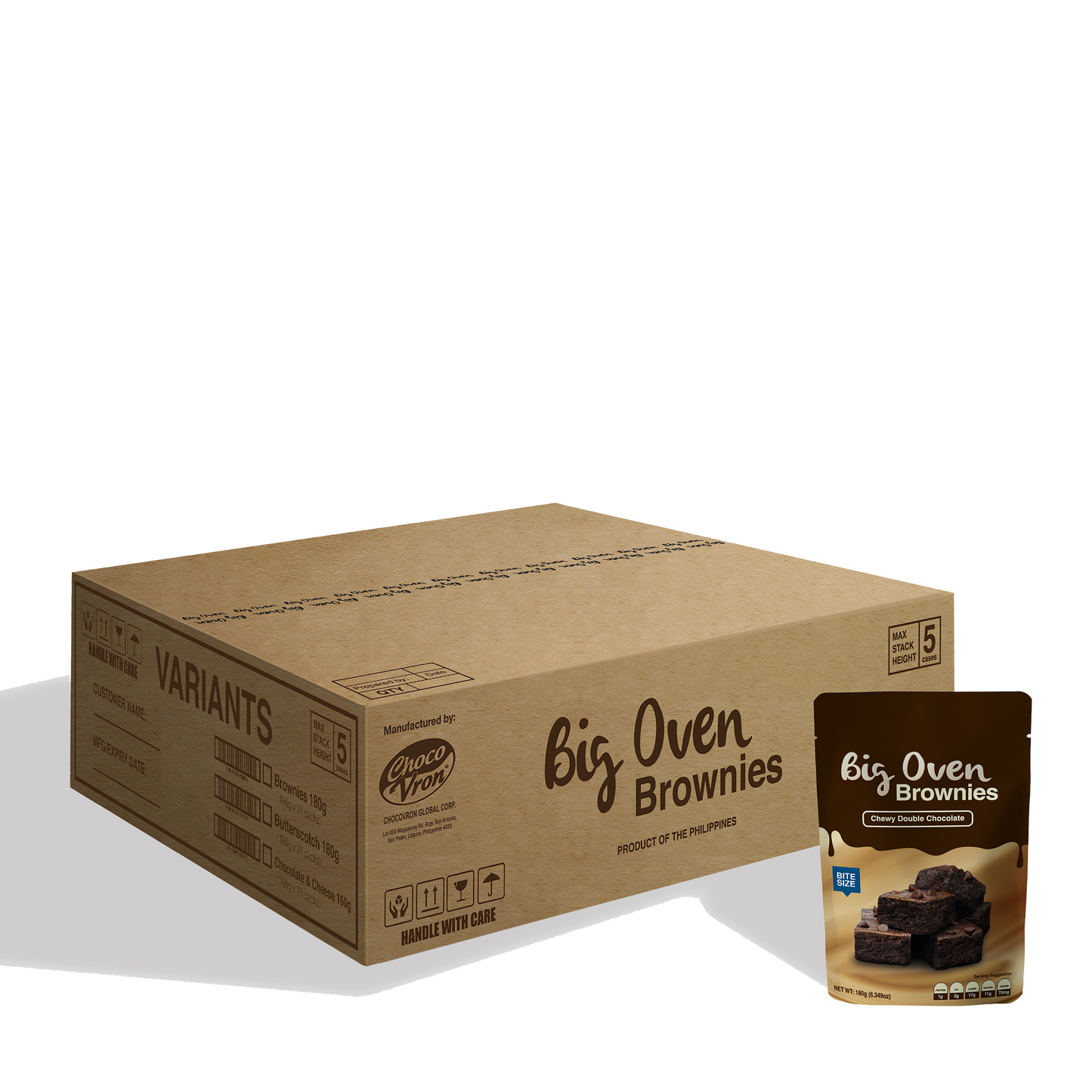 Pasalubong Brownies 180g CASE BUNDLE