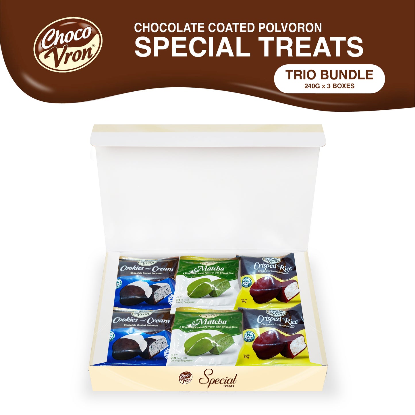 Gift Box Special Treats 120g TRIO BUNDLE