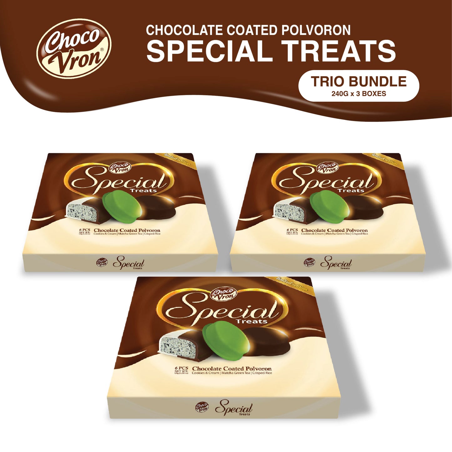 Gift Box Special Treats 120g TRIO BUNDLE