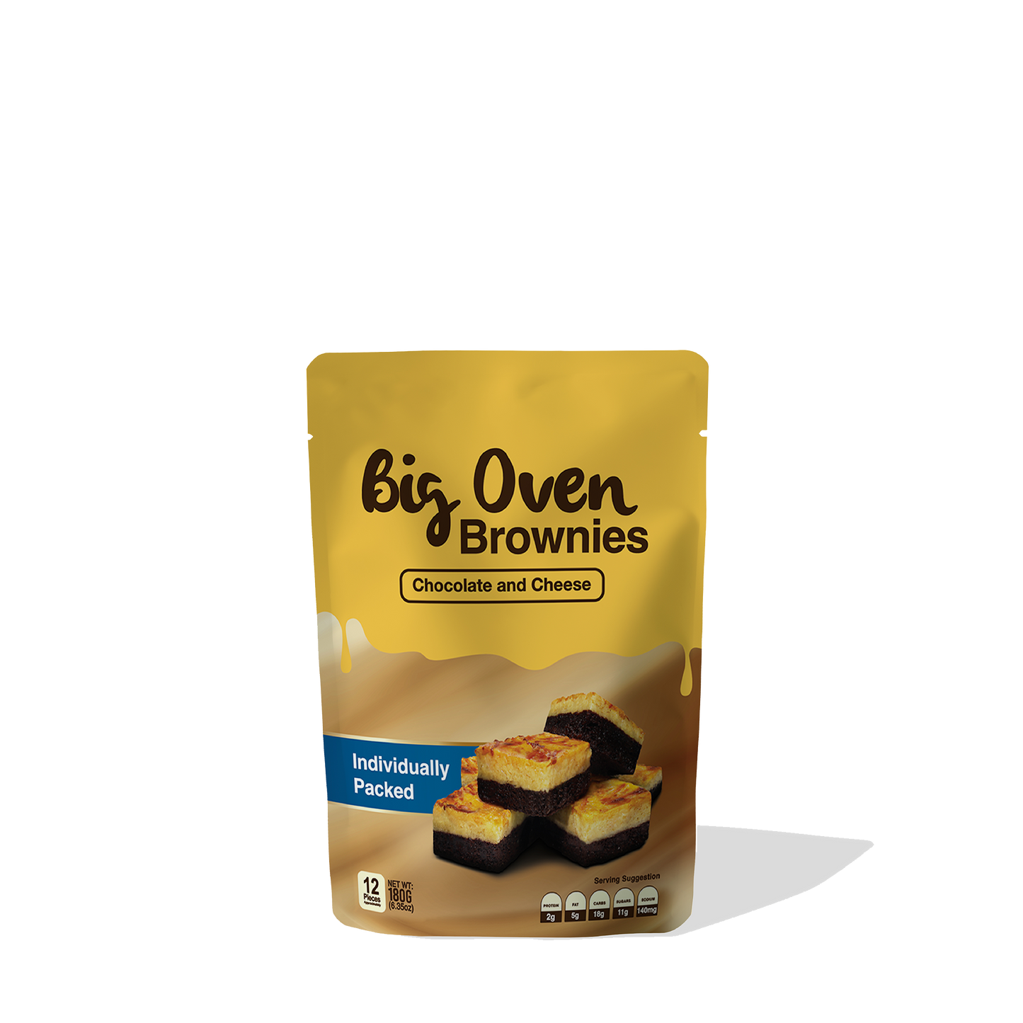 Party Pack Chocolate and Cheese Brownies 180g