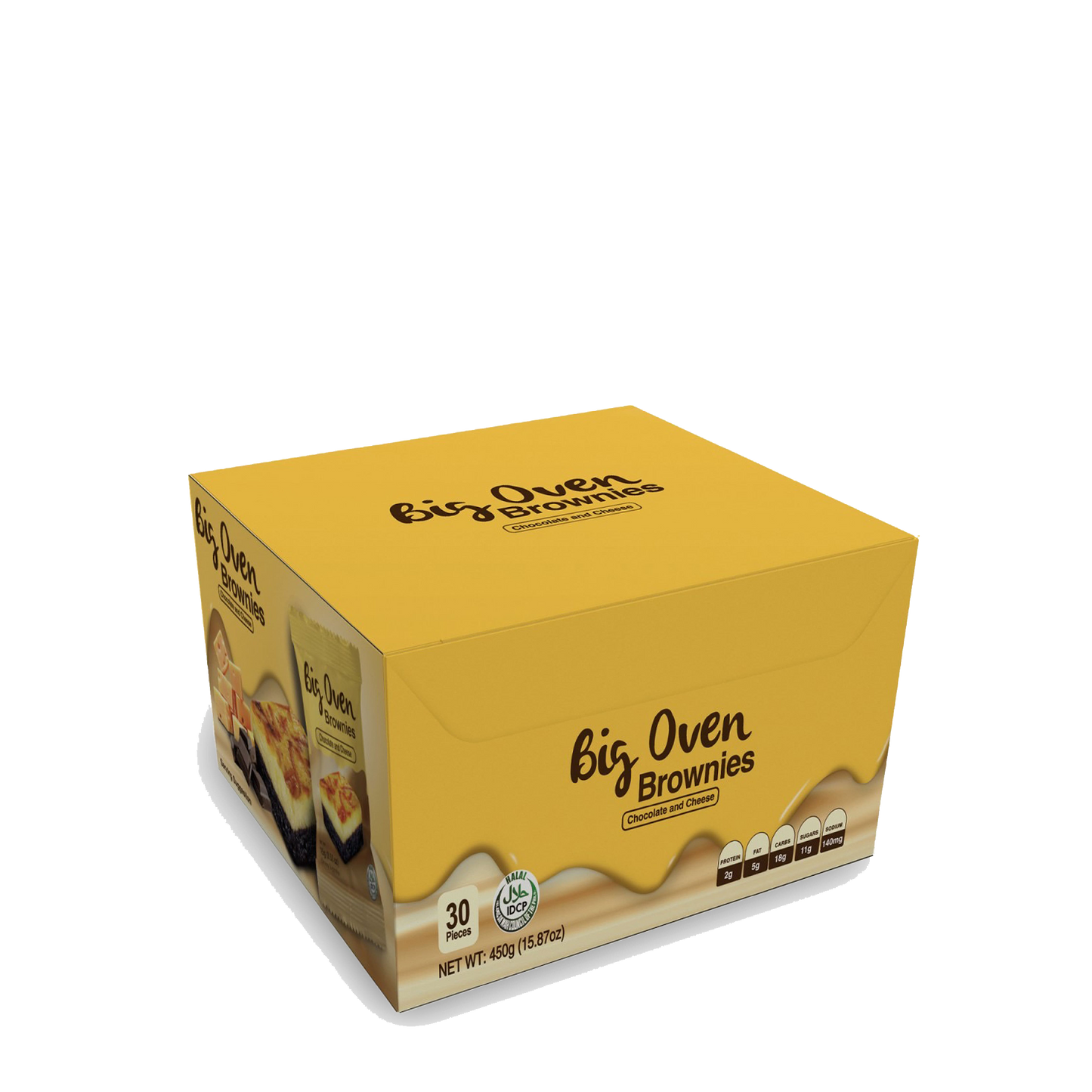 Retail Box Chocolate and Cheese Brownies 450g