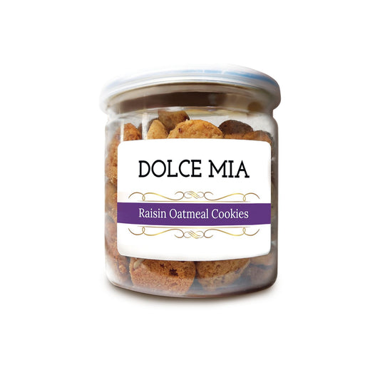 Dolce Mia Mini Raisin Oatmeal Cookies 160g
