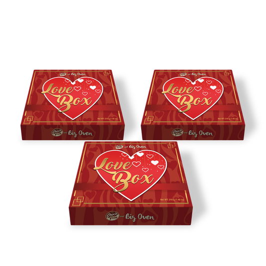 Chocovron & Big Oven Gift Box 210g TRIO BUNDLE