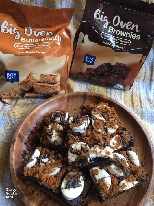 Homemade Smores Brownies