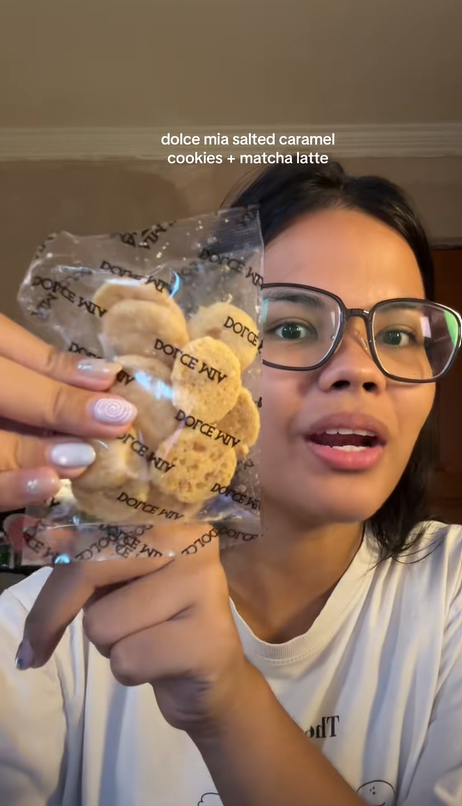 The viral PAL snack we all love 😭 dolce mia salted caramel cookies!!