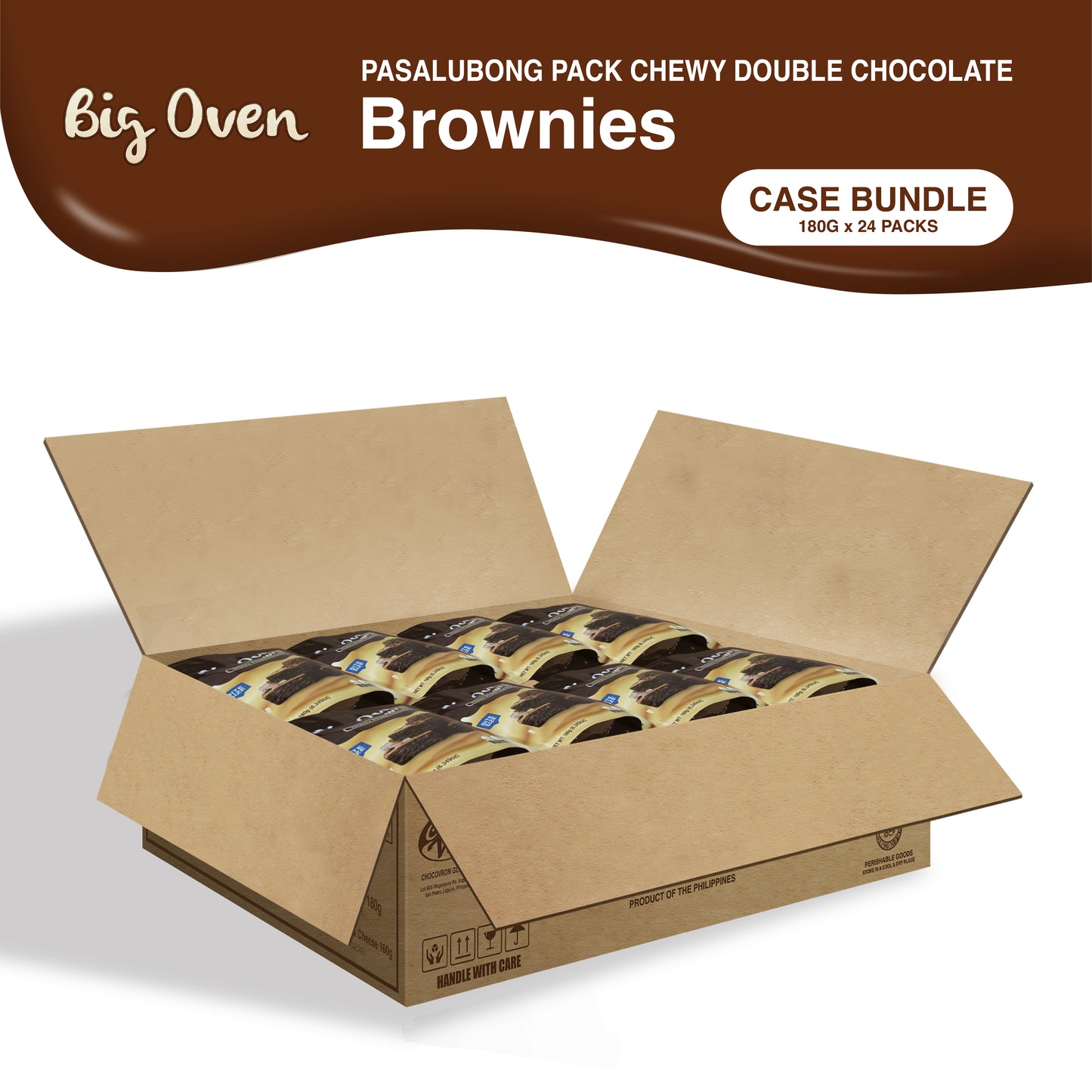 Pasalubong Brownies 180g CASE BUNDLE