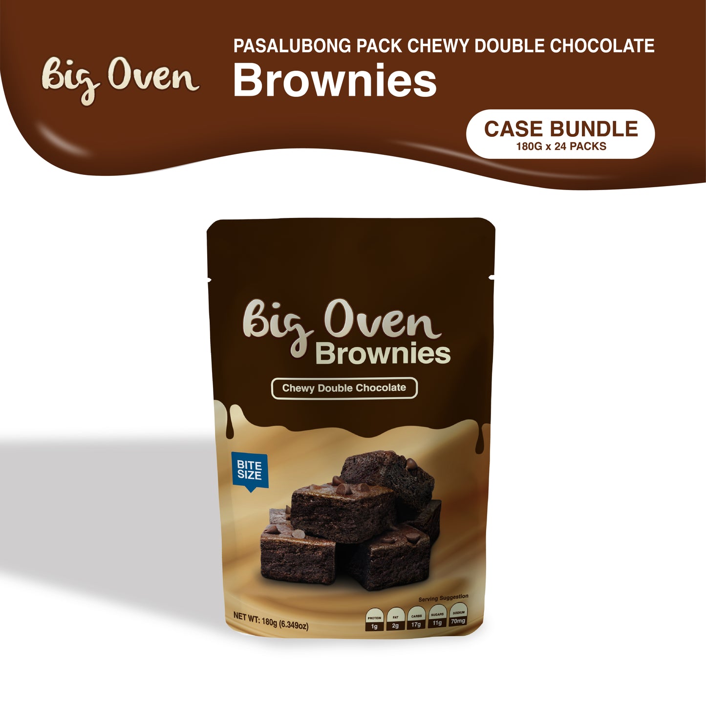 Pasalubong Brownies 180g CASE BUNDLE