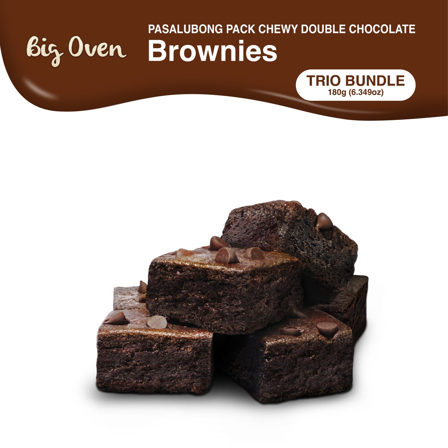 Pasalubong Pack Brownies 180g TRIO BUNDLE