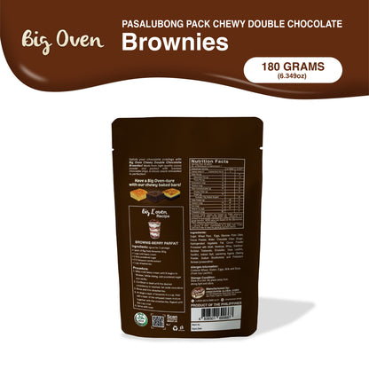 Pasalubong Pack Chewy Double Chocolate Brownies 180g