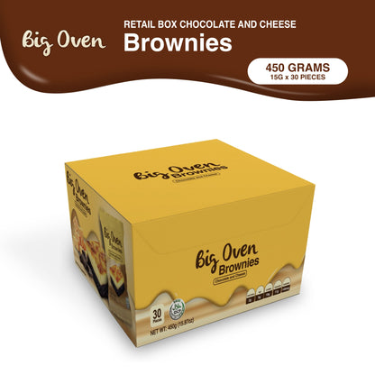 Retail Box Chocolate and Cheese Brownies 450g