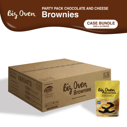 Pasalubong Pack Chocolate and Cheese Brownies CASE BUNDLE