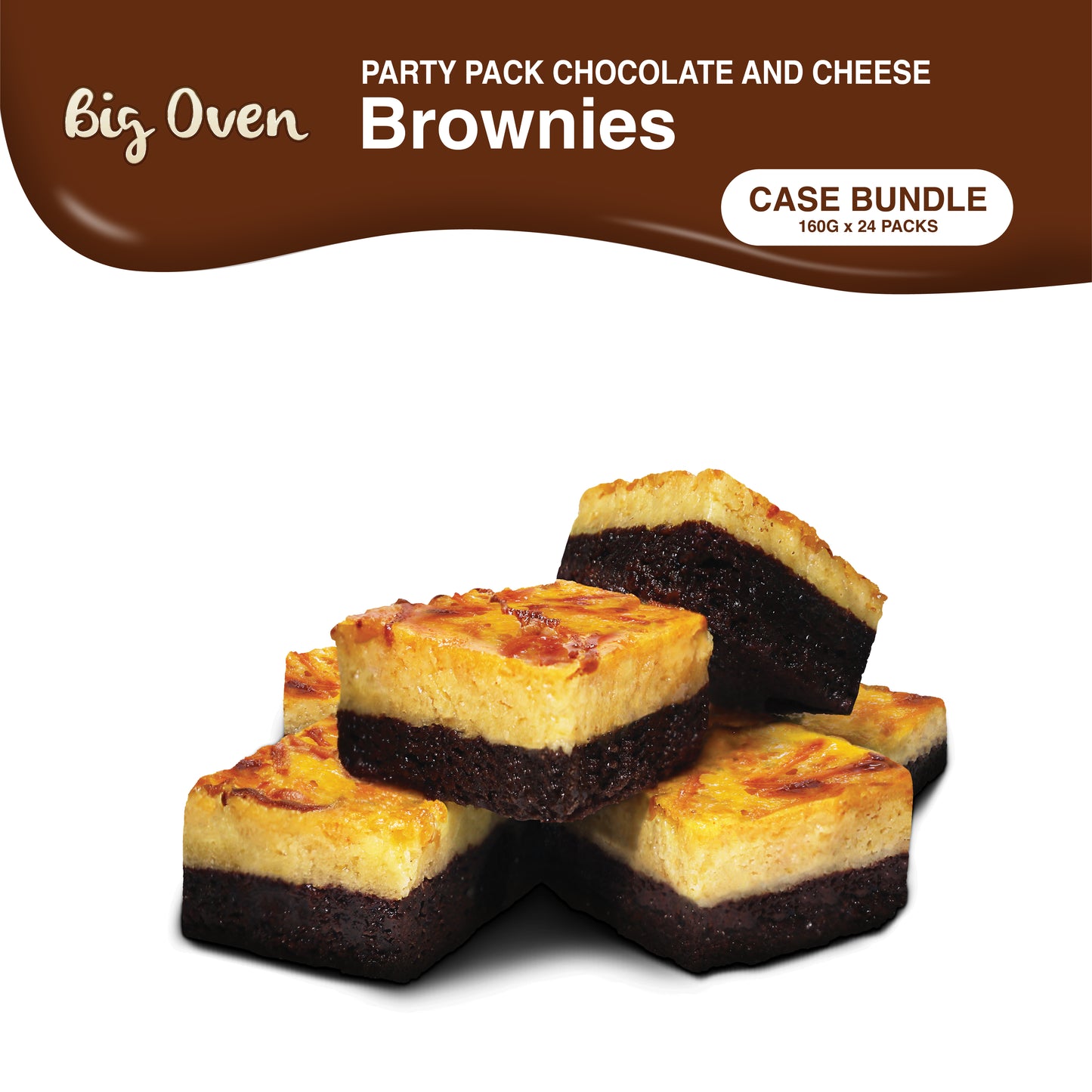 Pasalubong Pack Chocolate and Cheese Brownies CASE BUNDLE