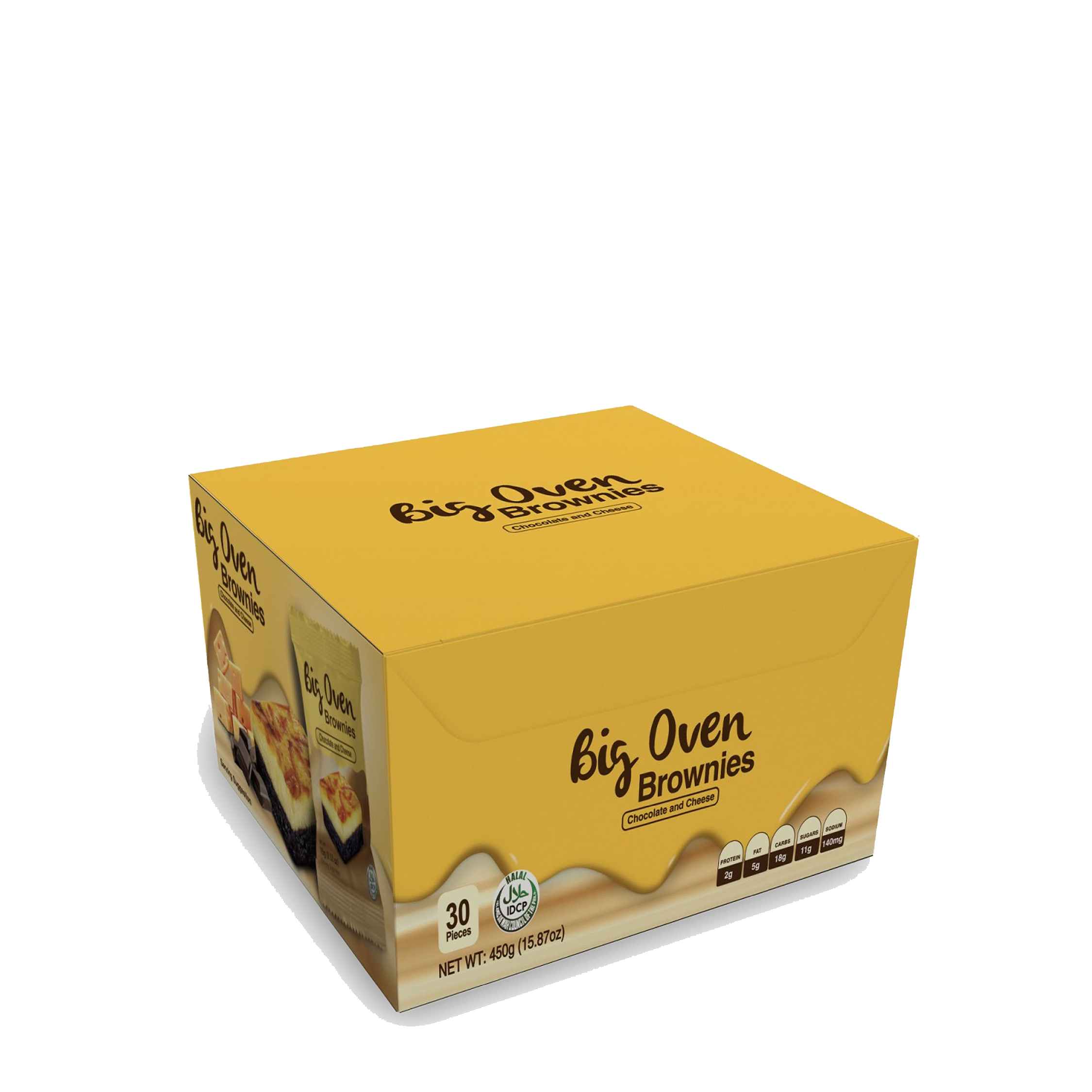 Retail Box Chocolate and Cheese Brownies 450g – ChocoVron