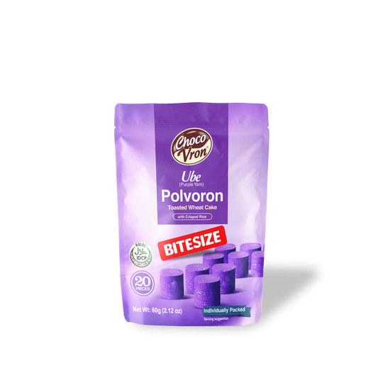 Bite Size Plain Ube Polvoron 60g