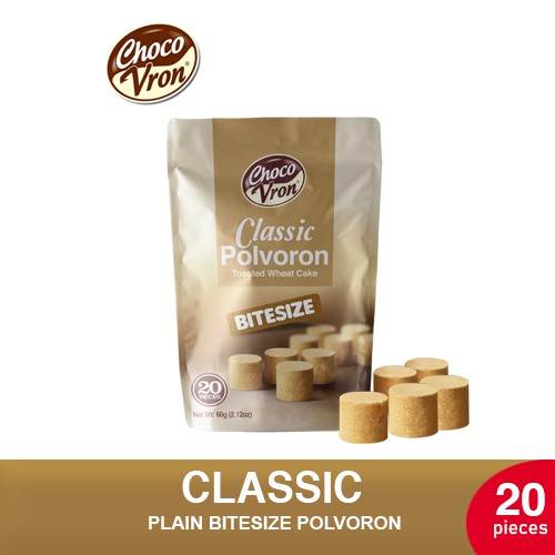 Bite Size Plain Polvoron - Classic 60g