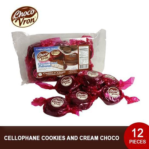 Pasalubong Pack Chocolate Coated Polvoron - Cookies and Cream Choco 240g