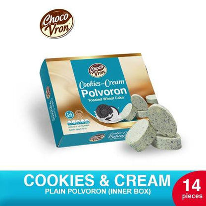 Gift Box Plain Polvoron - Cookies and Cream 168g