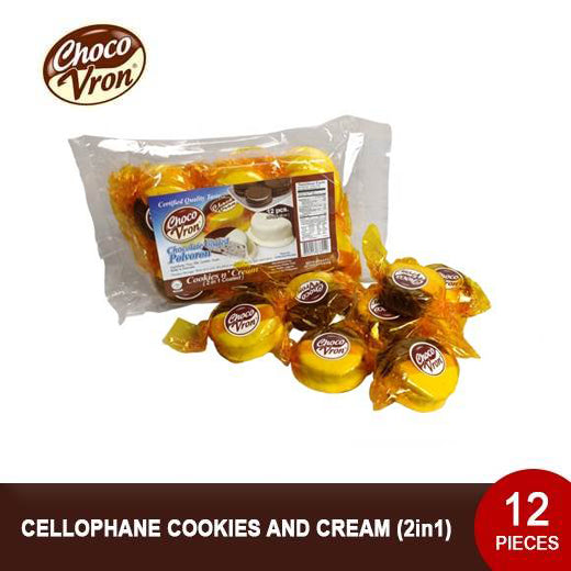 Pasalubong Pack Chocolate Coated Polvoron - Cookies and Cream 2in 1 240g