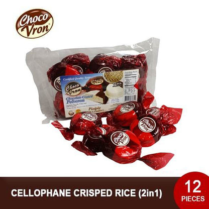 Pasalubong Pack Chocolate Coated Polvoron - Crisped Rice Choco 240g